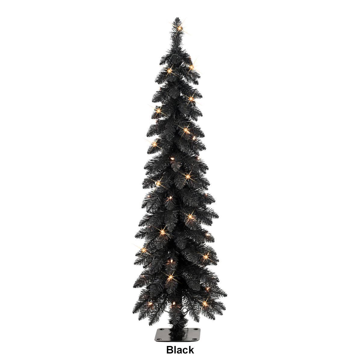 Puleo International 4ft. Pre-Lit Artificial Alpine Christmas Tree