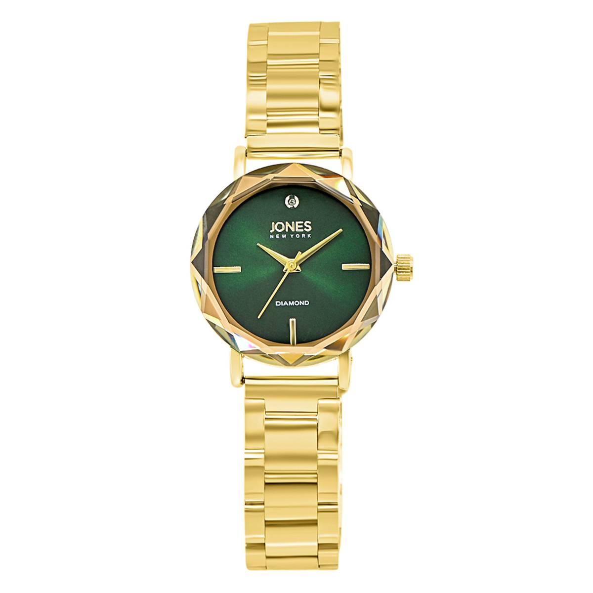 Womens Jones New York Gold-Tone Sunray Dial Watch - 15184G-42-X27