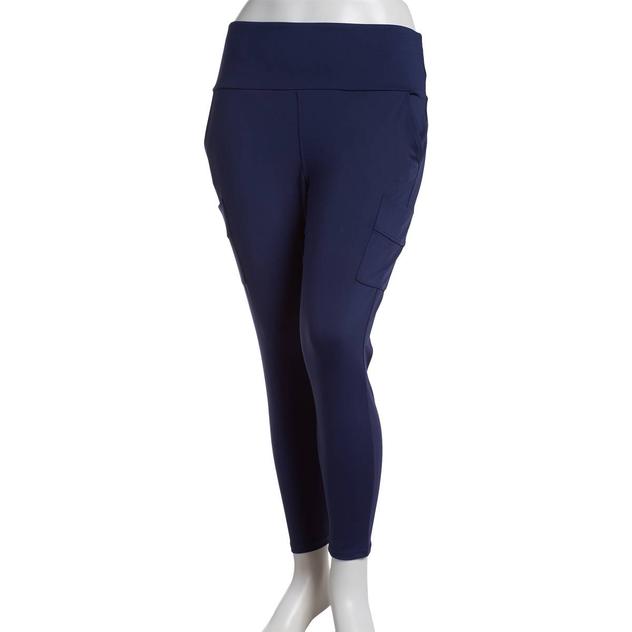 Plus Size Bally Fashion Willa Solid Leggings