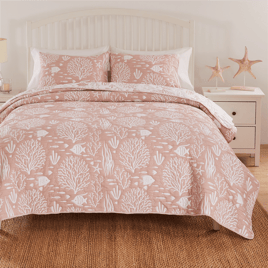 Greenland Home Fashions(tm) Marina Reversible Coastal Coverlet Set