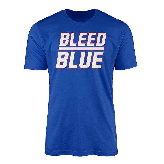 Mens Bleed Blue New York Short Sleeve Tee